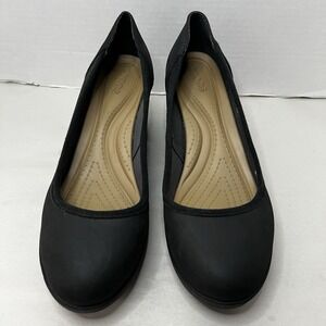 CROCS Black Women's Heels